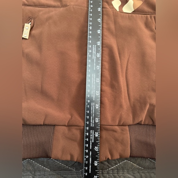 DC Shoes Y2K Exotex 10,000 Men’s Large Snowboard Ski Jacket Hooded Brown - Picture 7 of 11